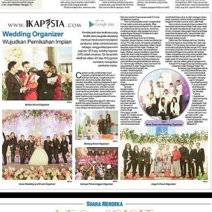Ikapesta News with Suara merdeka.
Article : Wedding Organizer
Suara merdeka , 2 April 2017

@amorkurniawan1132
@bintangeos
@carolkiem_beo
@bess_production