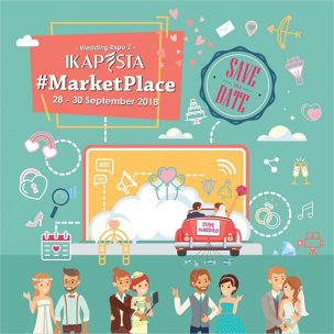 IKAPESTA Market Place adalah event 3 hari untuk membantu calon pengantin memenuhi segala kebutuhannya di hari istimewa. Hadir dengan konsep baru dan lengkap, tradisional hingga internasional. Perpaduan kultur barat dan timur akan tersedia, semuanya untuk kesuksesan hari istimewa yang dinantikan.
 Ikapesta Market Place akan berlangsung dari 28 – 30 September 2018. Lebih dari 120 vendor pernikahan di Jawa Tengah akan berpartisipasi di IKAPESTA Market Place.
.
.
Pastikan Anda tidak melewatkan kesempatan kali ini, karena Ikapesta Market Place akan hadir dengan konsep yang baru , segar dan berbeda