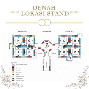 denah lokasi stand