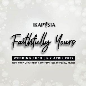 SAVE THE DATE
.
IKAPESTA WEDDING EXPO 2019
“Faithfully Yours”
5-7 April 2019
New PRPP Convention Center
(Merapi, Merbabu, Muria) .
Ikapesta Wedding Expo 2019 sudah di depan mata, bagi Anda pasangan yang sedang mempersiapkan pernikahan, atau Anda yang sedang mencari vendor pesta lainnya, atau mungkin mencari ide untuk merayakan Wedding Anniversary, jangan lewatkan IKAPESTA Wedding Expo 2019 dengan tema “Faithfully Yours”. .
FREE ENTRY!
.
Tersedia Cicilan BCA 0% (Cashback hingga Rp 2.000.000,-)
.
Free Check Up Pranikah (untuk 3 pasang pemenang) .
Happy Hour Promo (14.00-17.00)
.
Instagram Surprise Bonus
.
Ada pula hadiah emas hingga 155gram, dan beragam hadiah kejutan setiap harinya. See you all there