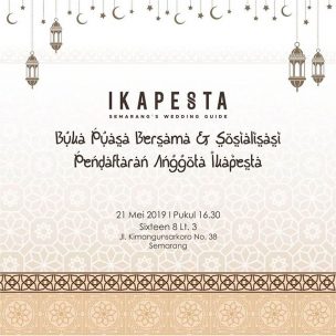 Alow gaes… *Tanggal 21 Mei 2019 ( Selasa)* *Tempat : 168 resto lantai 3*
*Jam : 16.30*

Ikapesta mengadakan *”Buka puasa bersama dan sosialisasi pendaftaran anggota.”* Untuk sosialisasi , ada penjelasan tentang sistem pendaftaran keanggotaan 2019/2020. ( Membership package) *Daftar ulang anggota dan penerimaan anggota baru* *1 juni 2019 – 15 juli 2019* ✓Untuk anggota baru di blackcode tailor ( download form dan diserahkan manual)
✓Anggota lama secara online ( Member silver / gold ). Sangat penting nih gaes.. 🥰
Mengingat pentingnya acara, dimohon untuk tdk diwakilkan.

Catat tanggalnya yahh.. 21 mei 2019. 
1 vendor = 1 orang
Penambahan Rp.100.000/ org (on the spot)

Ayukk , kita bukber bersama… 🥳🍾